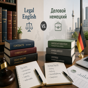 Юридический английский vs. Деловой немецкий